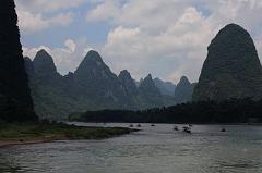 593-Guilin,fiume Li,14 luglio 2014